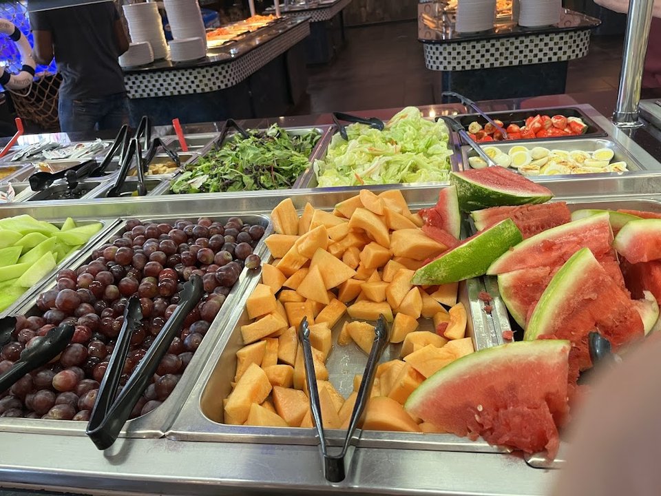 Salad and Fruits
